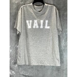 And Now This Men's Light Grey Heather Vail Crewneck Short-Sleeve T-Shirt SZ M